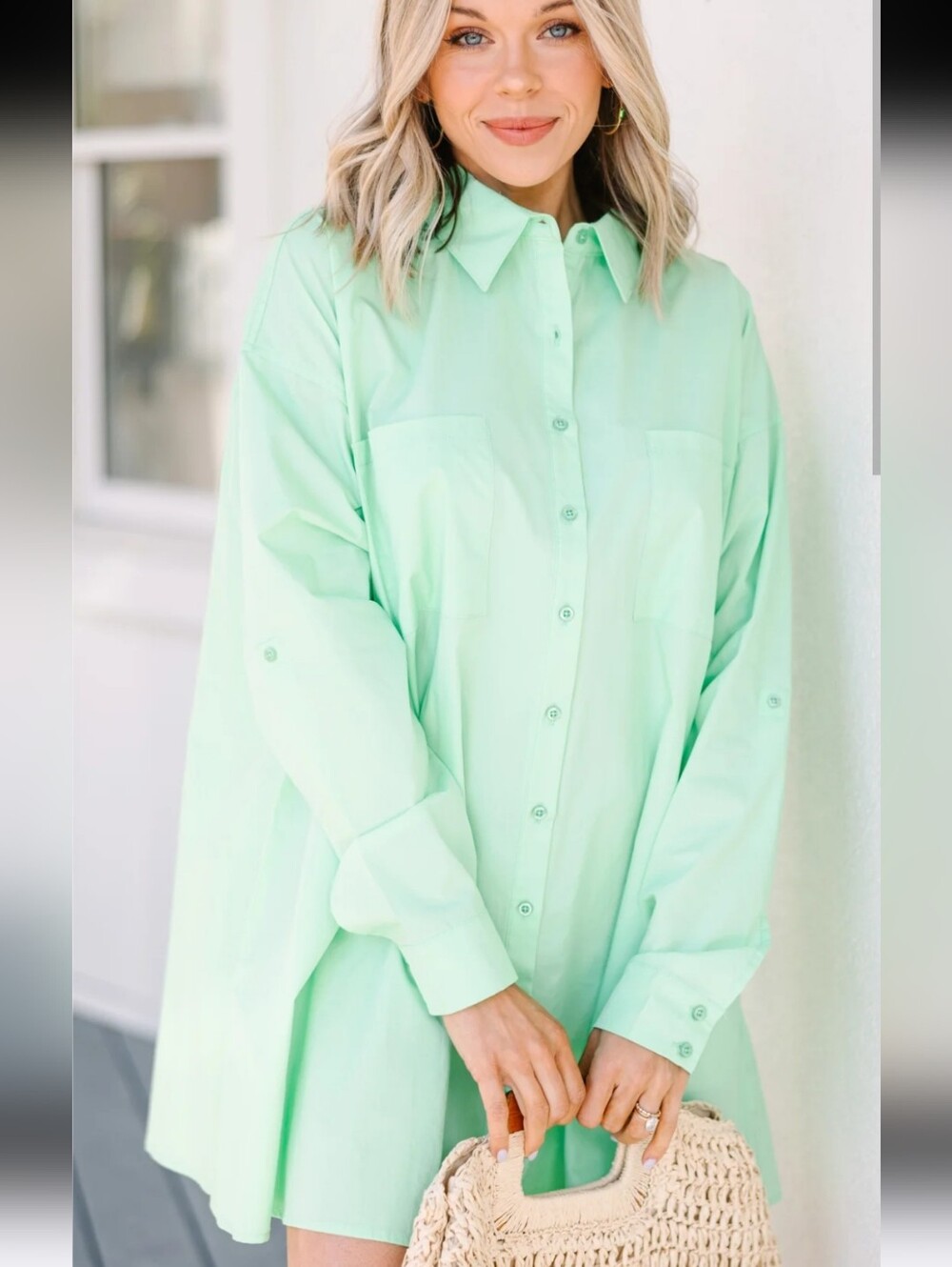 Fantastic Fawn Mint Green Shirt